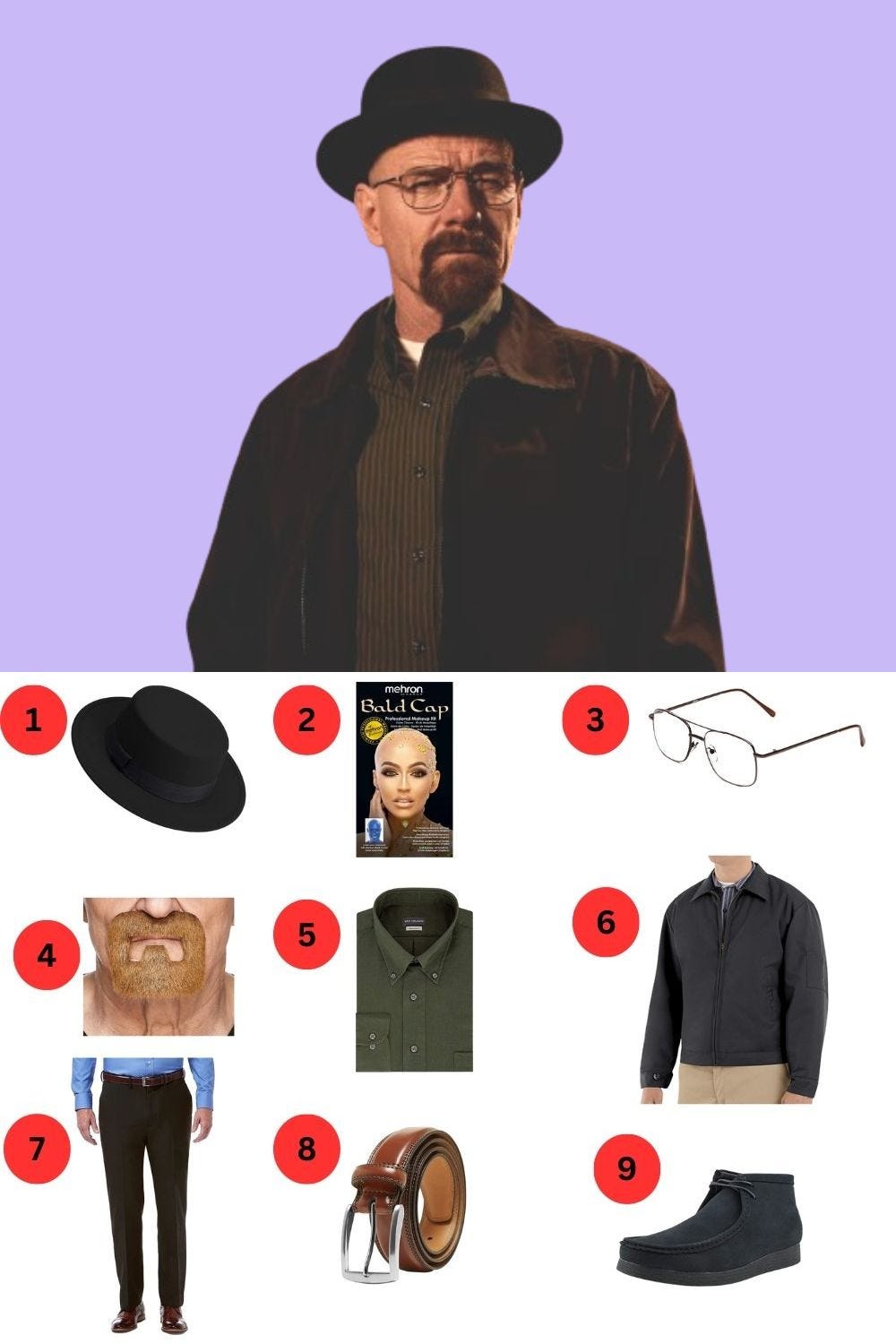 Heisenberg (Walter White) Costume Guide