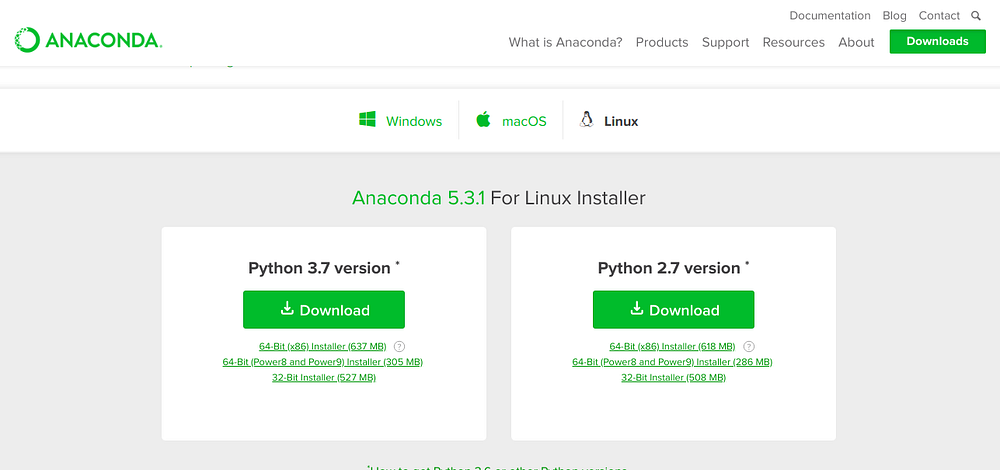 deep learning anaconda