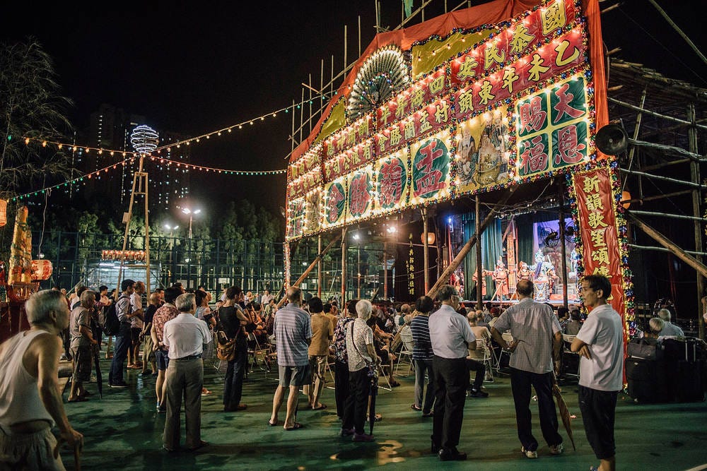 Hungry Ghost Festival Stage, Hong Kong