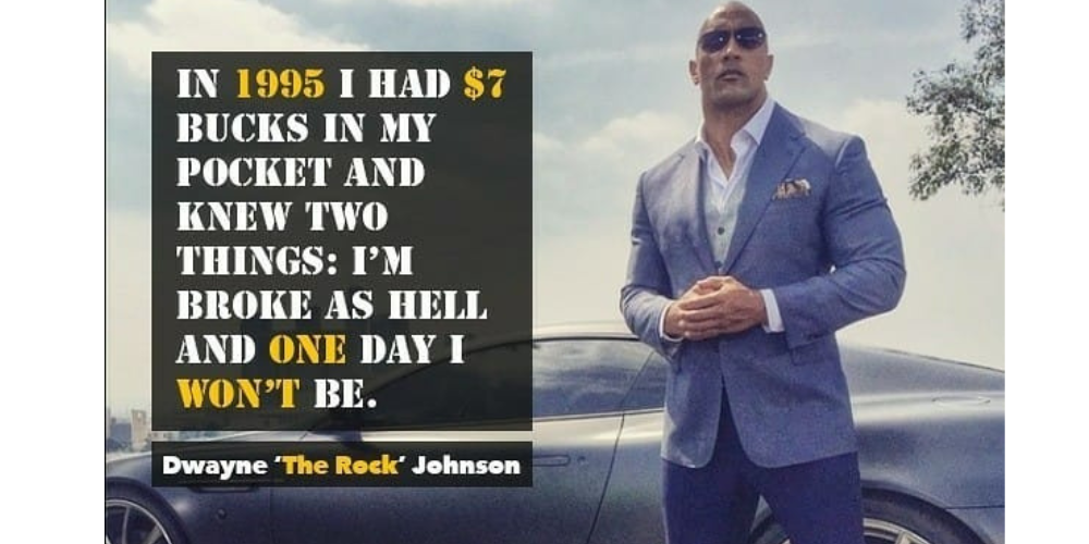 money, make money online, business, motivation, cryptocurrency, the rock, dwayne johnson