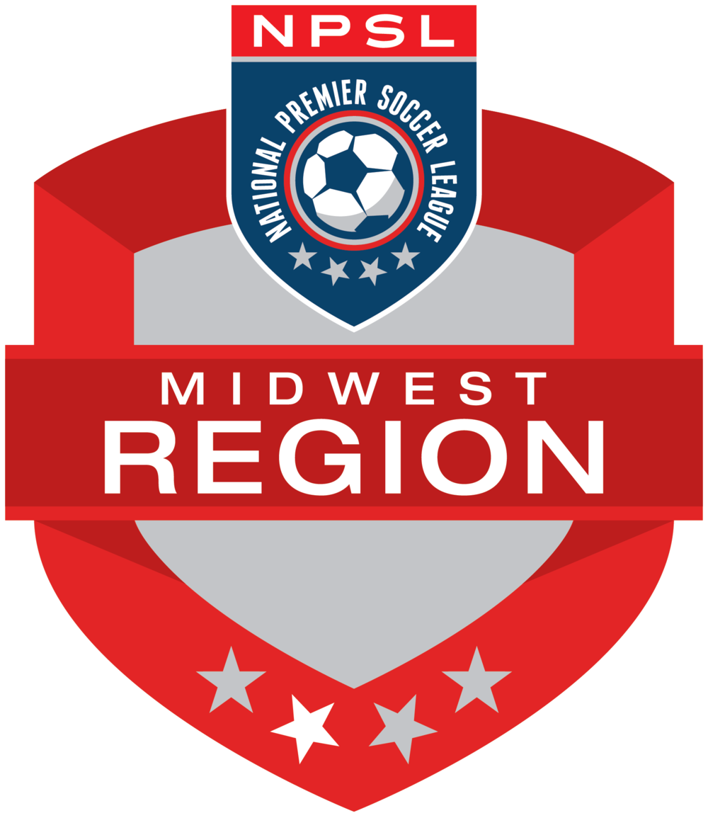 National Premier Soccer League Midwest Region shield.
