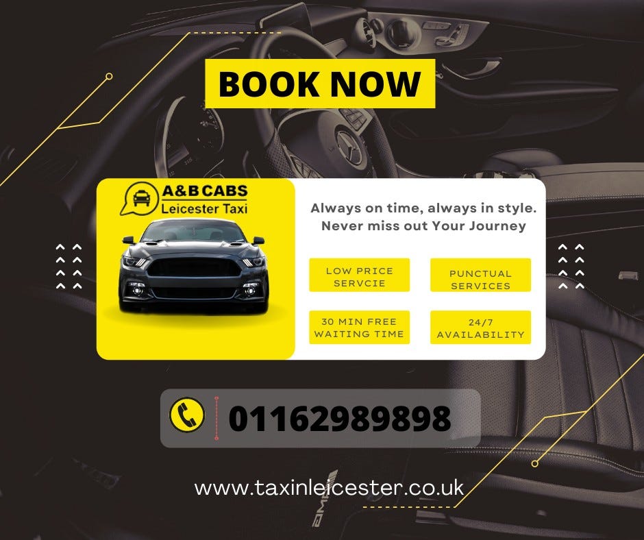 Streamlining Your Commute: Book Taxi Online Leicester with A&B CABS Leicester Taxi