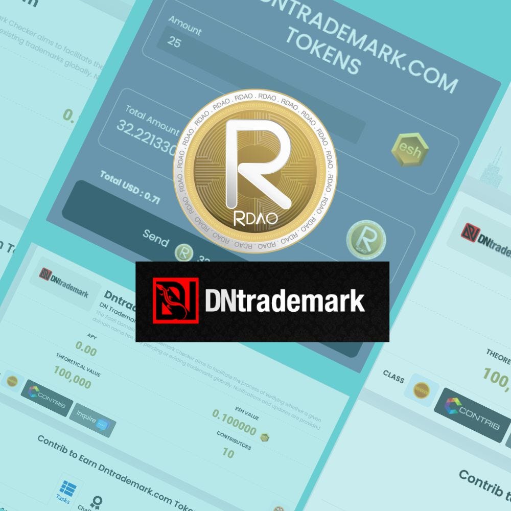 Realtydao Adds DNTrademark into its portfolio of blockchain assets