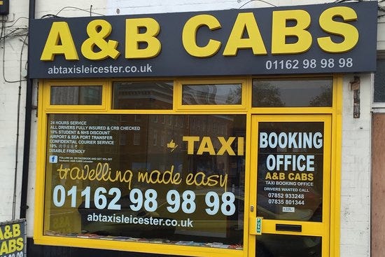 Taxi Leicester:Navigating the City with A&B CABS Taxi Services
