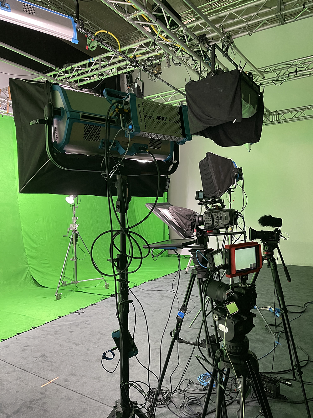Green screen video production company in Milan