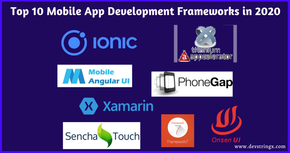 Top 10 Mobile App Development Frameworks in 2020 1