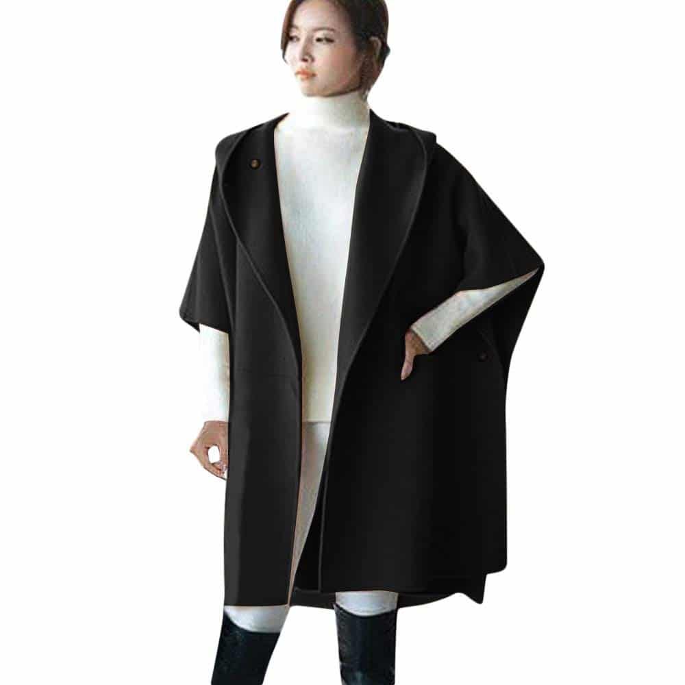Plus Size Cloak winter dress — plussizeideas.com