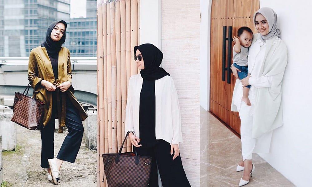 Gaya Style Hijab Kekinian  Simple Gallery Islami Terbaru