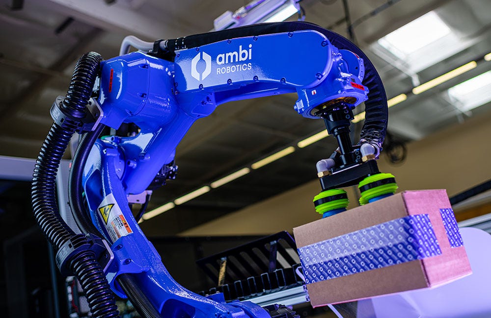 Ambi Robotics: Revolutionizing Logistics with Advanced Robot Automation