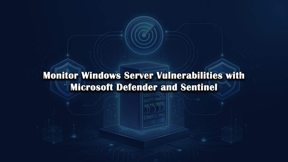 Monitor Windows Server Vulnerabilities