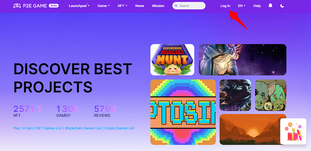 Play2Earn - Best NFT Games List
