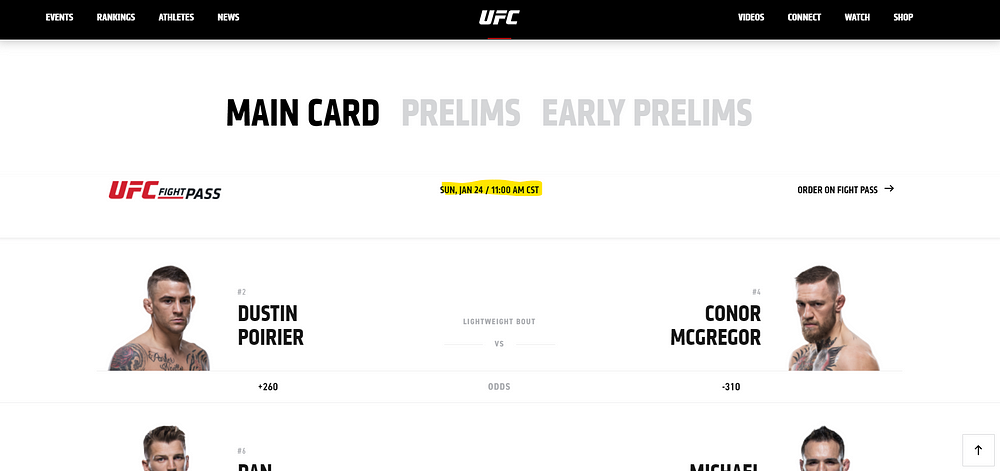 19+ Ufc 257 Fight Card Wiki Pics