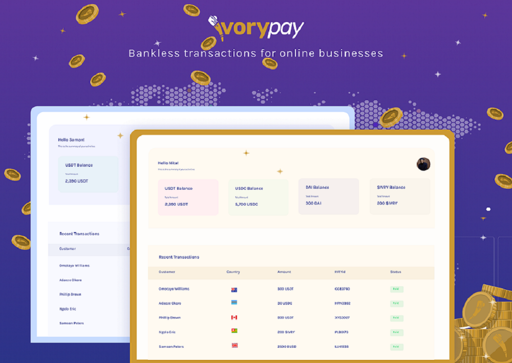 Ivorypay for online businesses