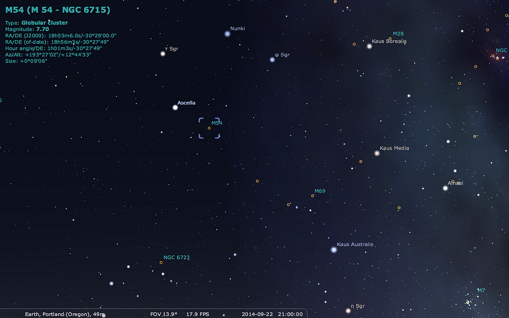 Messier Monday: The First Extragalactic Globular, M54