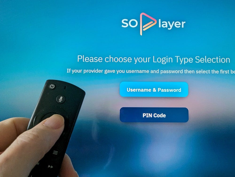 SO Player Username, Password & Device PIN Code