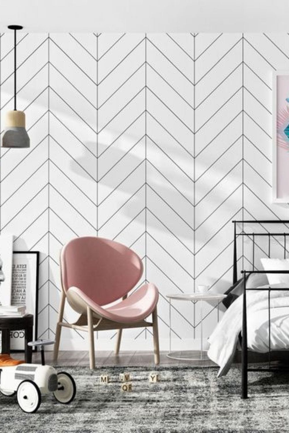 Geometric wallpapers- Home decor