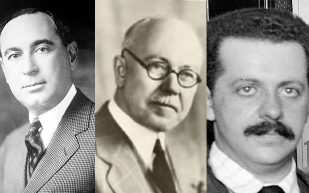 Top marketers that have changed the world. Albert Lasker, Claude C. Hopkins, Edward Bernays.