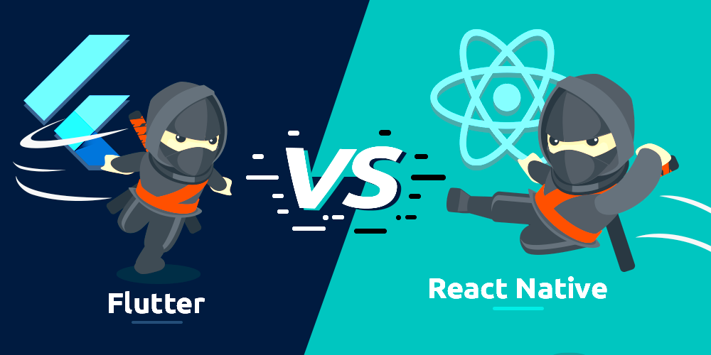 featured image - React Native vs Flutter —  Which is preferred for you?