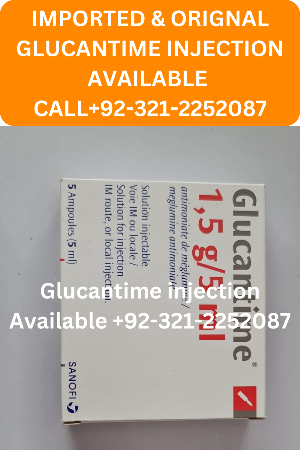 Glucantime Injection