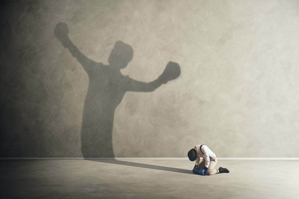 Man with boxing gloves defeated but his shadow is victorious | Greg Lindberg’s Ninth Chapter