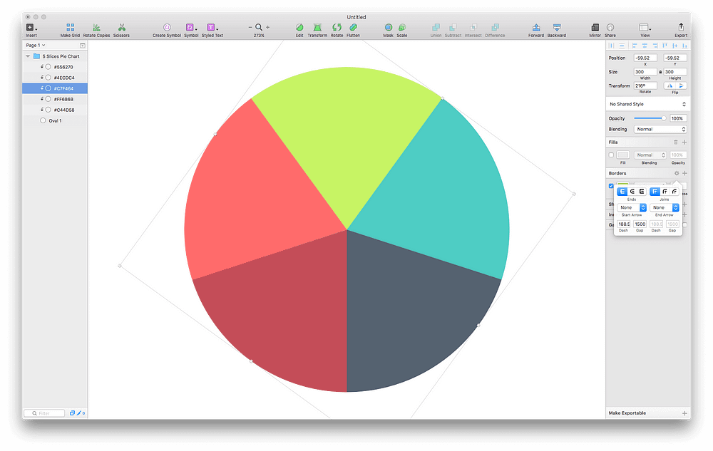 How to Create a Pie Chart in Sketch – Sketch Tricks – Medium