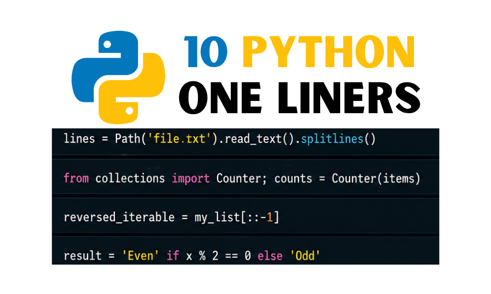 10 Python one liners you’ll actually use