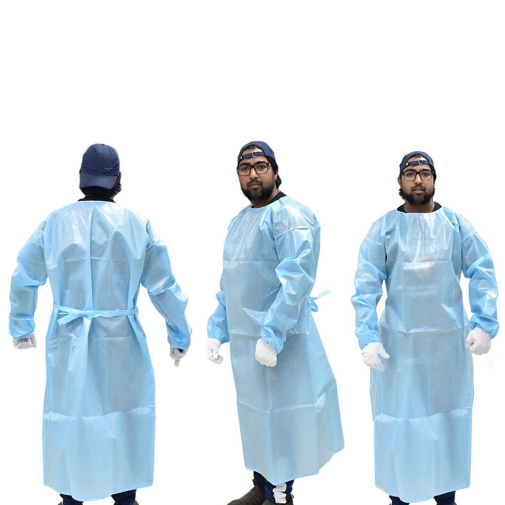 Disposable Non-Woven Gowns — Amaryllis Healthcare