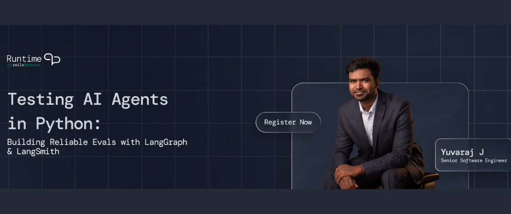 Free Live Webinar: Testing AI Agents in Python for Real-World Reliability
