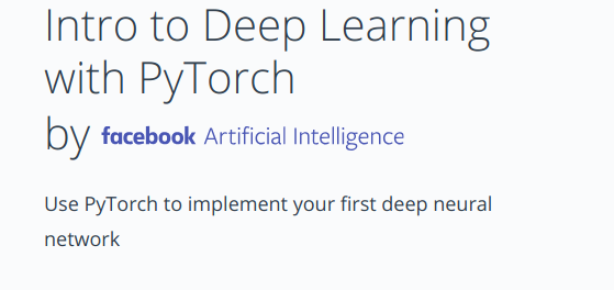 Intro to Deep Learning with Pytorch 