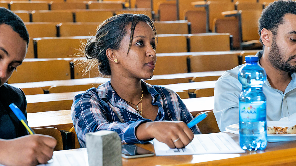 Future innovation in Ethiopia. Jury at a Pitch Session in Addis Ababa. Photo: Thought Leader Global Media