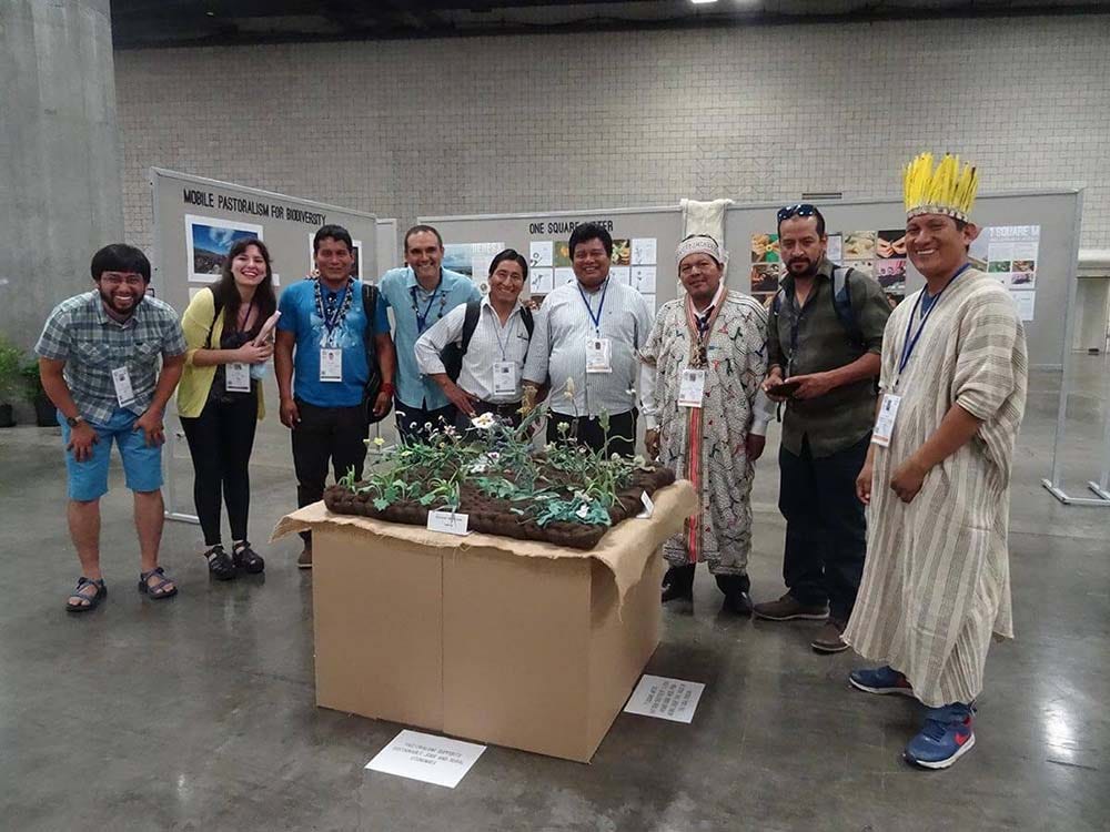 One Square Meter admired by all at the World Conservation Congress.