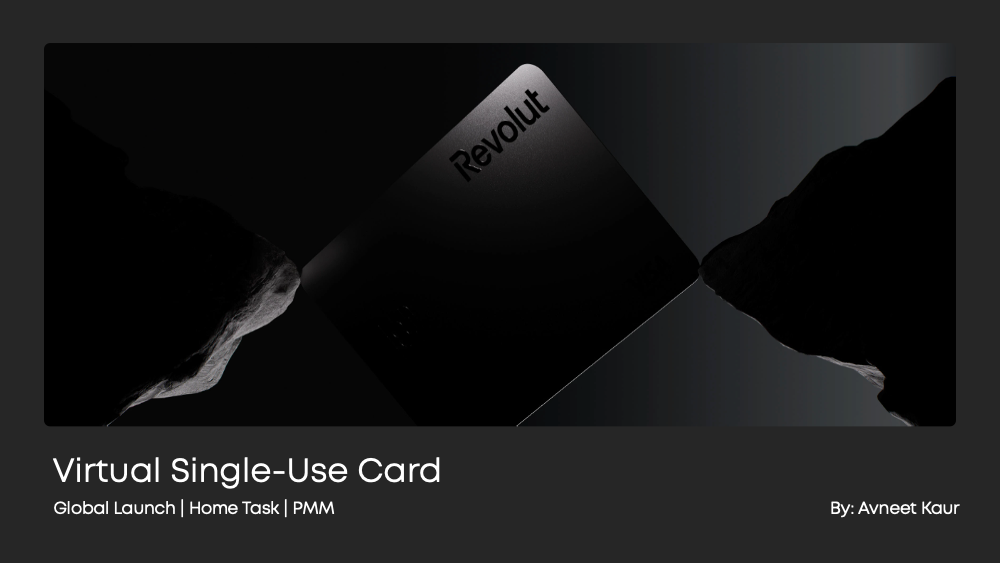 Revolut PMM: Home Task