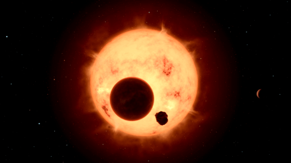 Evidence of a planet beyond the solar system for the first time since
