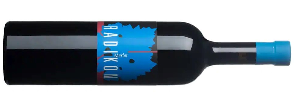 Bottle shot of Radikon Merlot
