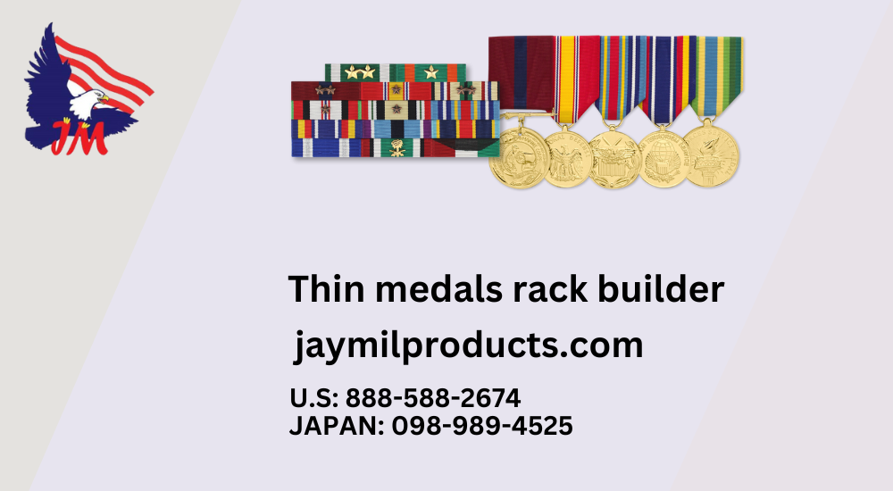 Thin medals rack builder