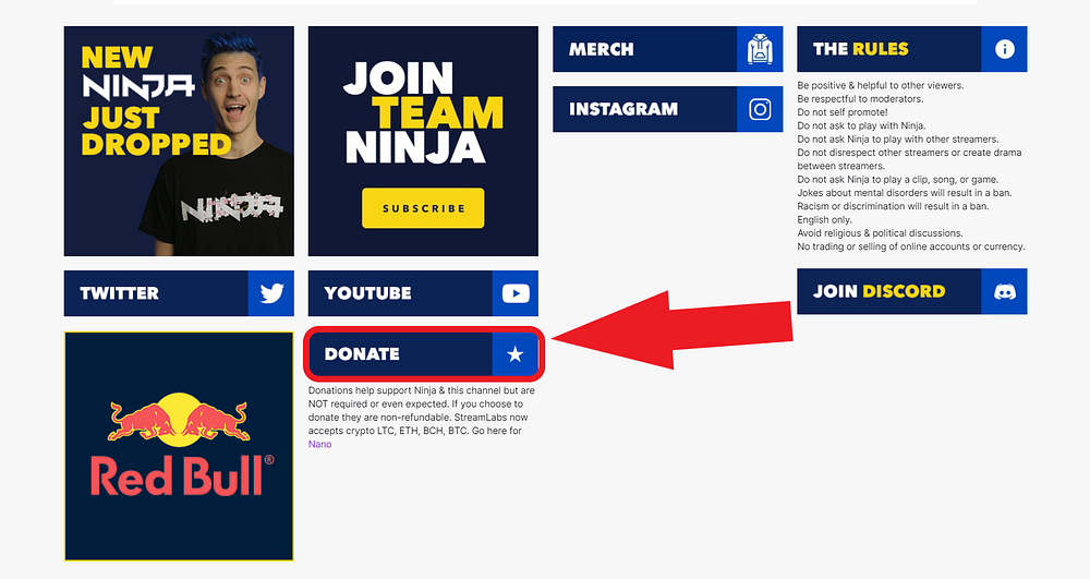 How To Donate On Twitch Streamlabs