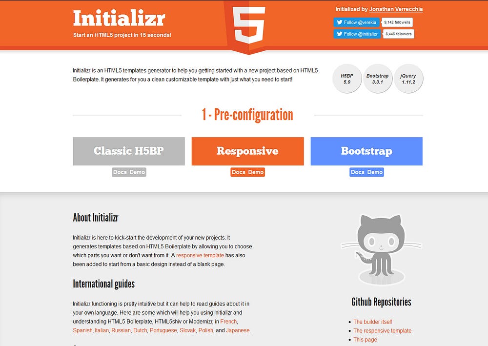 Essential HTML, CSS and JavaScript Tools and Libraries