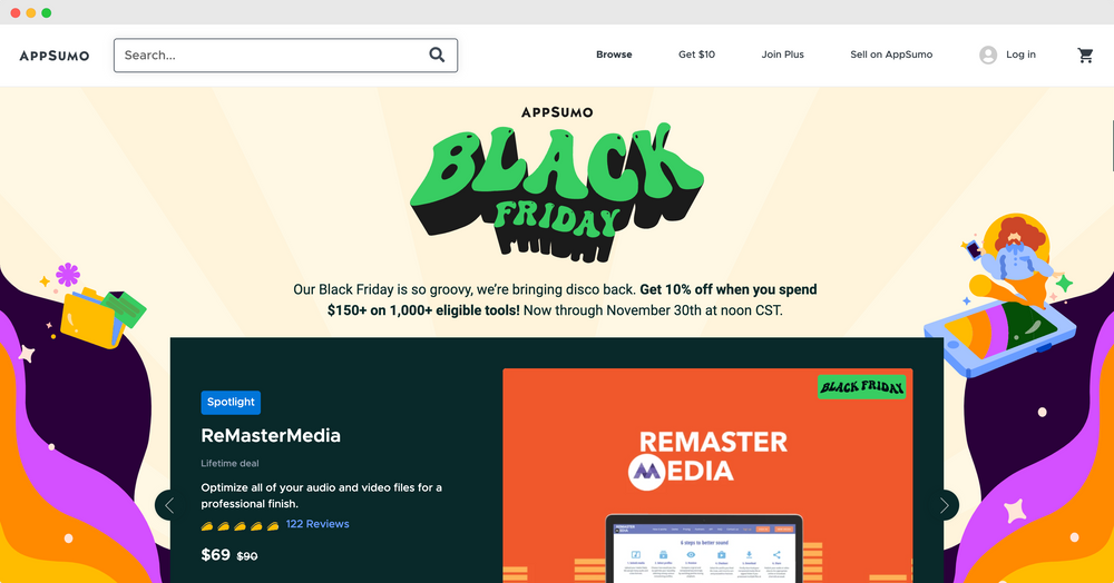 Appsumo coupon codes, Appsumo offers, Appsumo deals, Appsumo black friday deal, Appsumo startup deal, Appsumo discounts