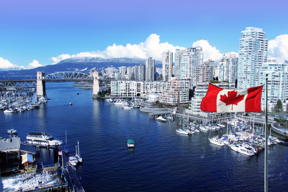 how to immigrate to Canada — Vancouver harbor