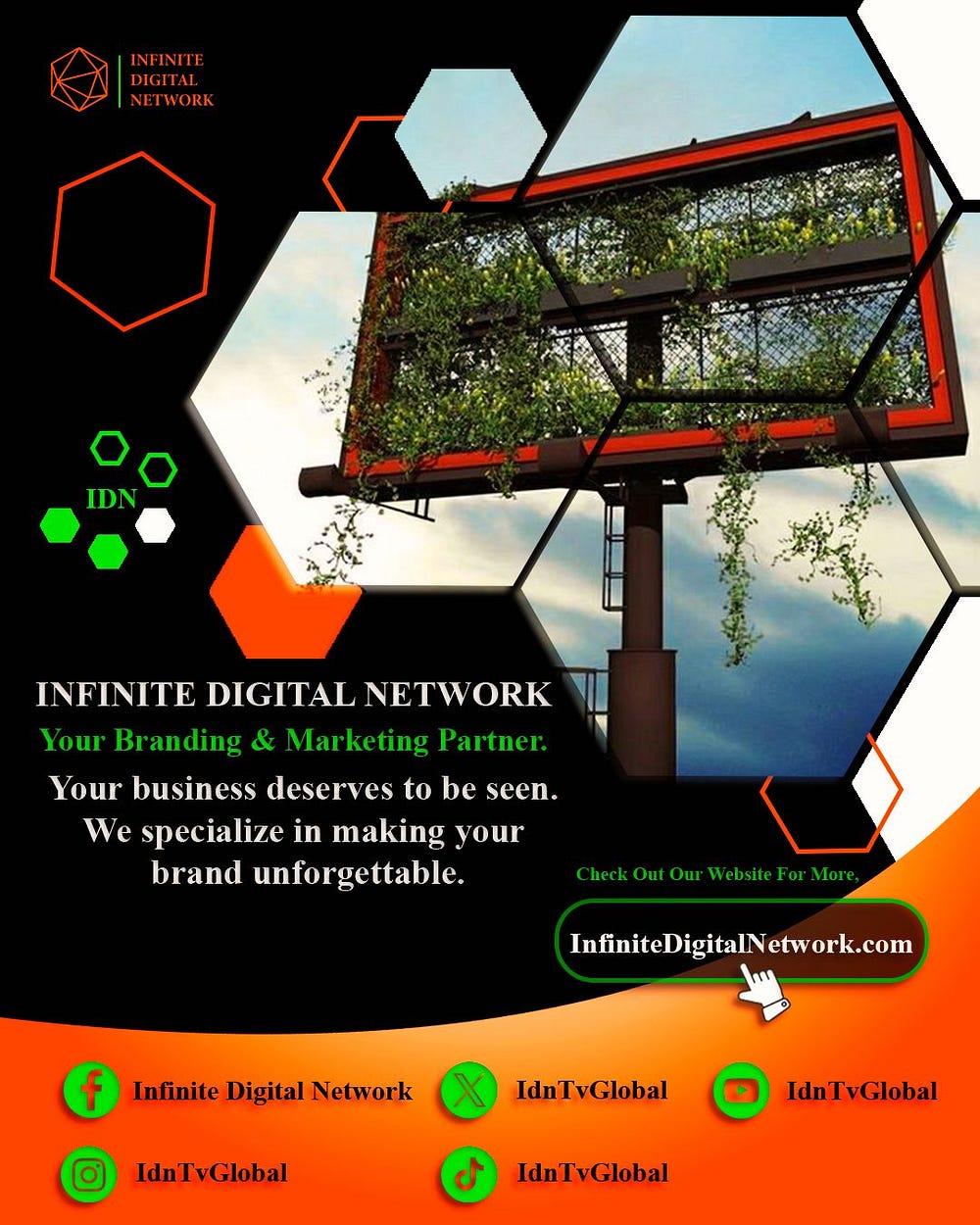 Marketing Billboard by Infinite Digital Network