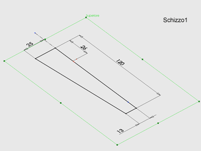 A simple procedure of recreating a solid CAD model of a mechanical component out of 2D sketches