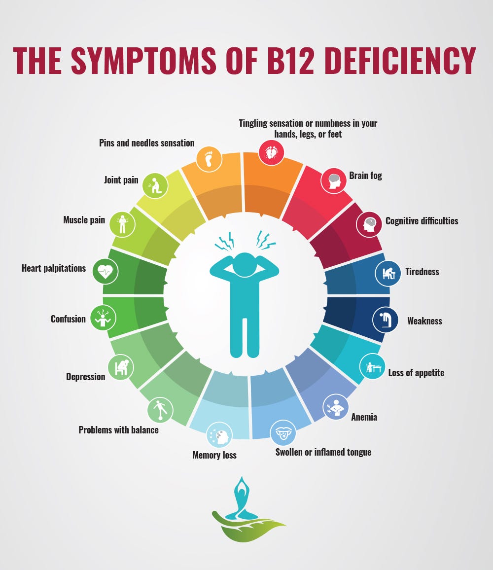 B12 Deficiency Fatigue Thyroid Health Hypothyroidism