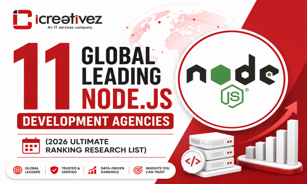 11 Global Leading Node.js Development Agencies (2026 Ultimate Ranking Research List)