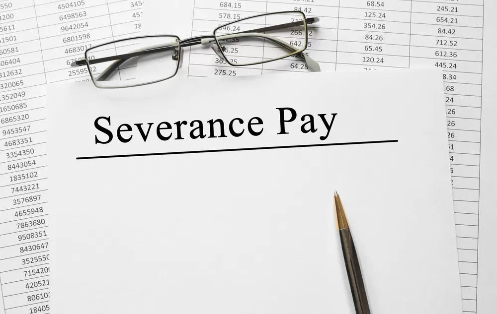 Severance-pay
