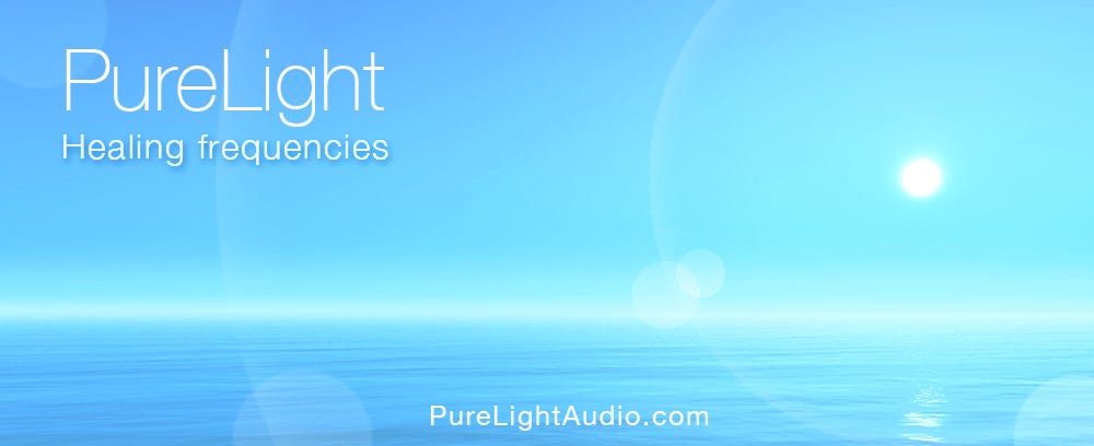 Download healing frequencies at PureLightAudio.com