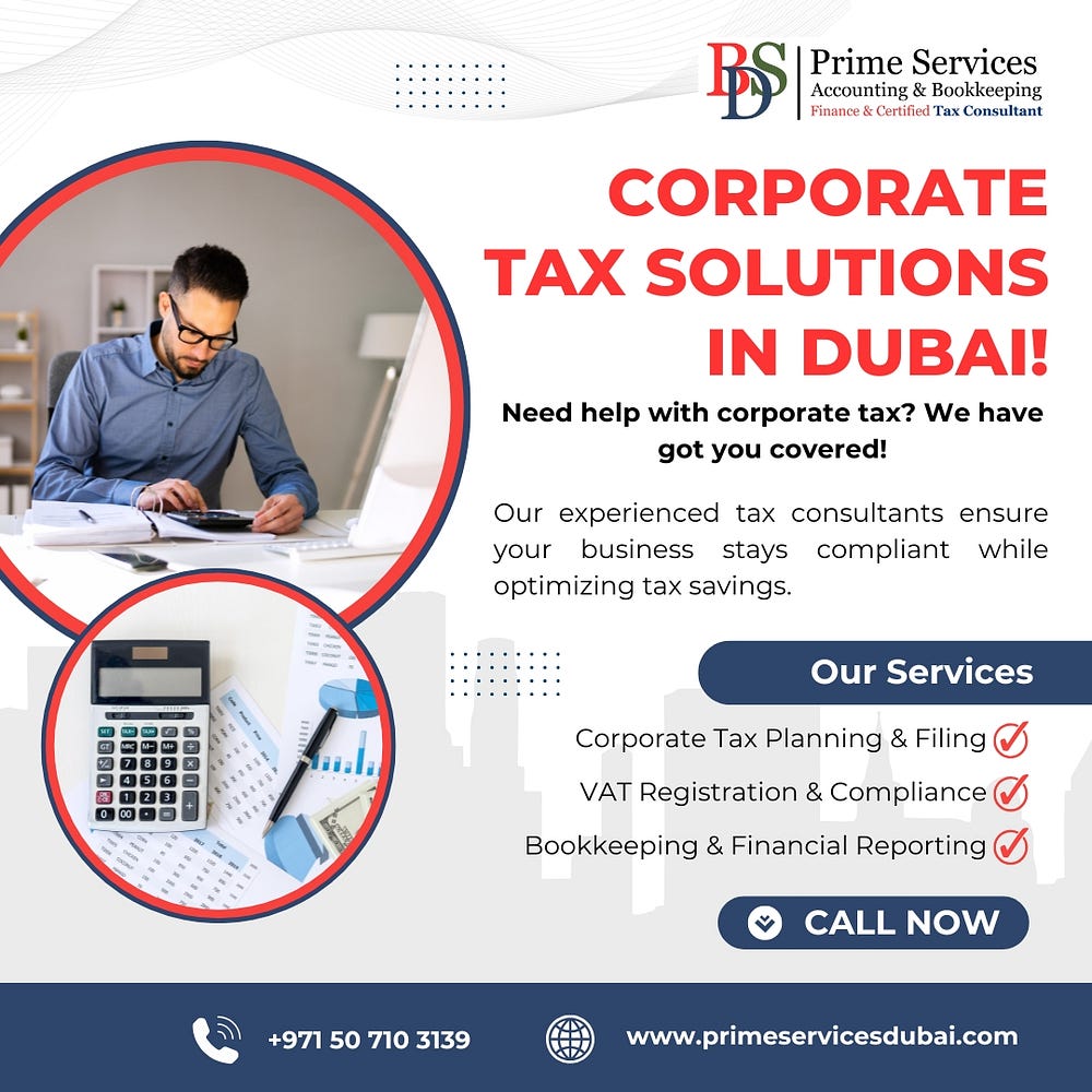 corporate tax services in Dubai