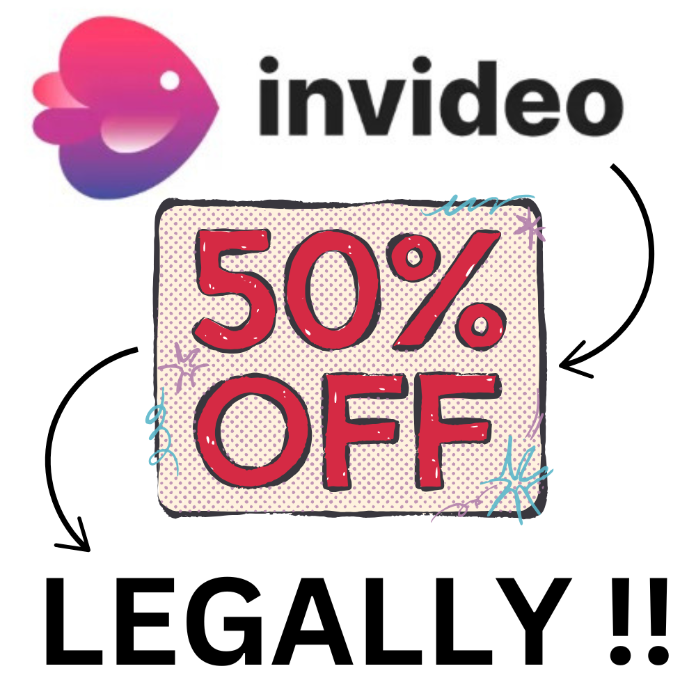 Get InVideo at Half Price Legally!