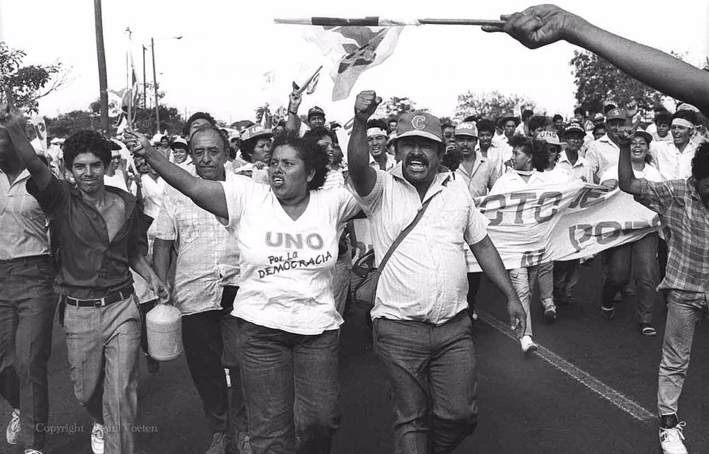 Unión Nacional Opositora en 1990 (Nicaragua)