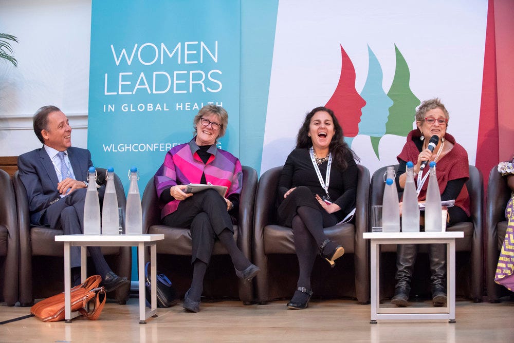 Photo from the 2018 Women Leaders in Global Health Conference, held at the London School of Hygiene & Tropical Medicine.