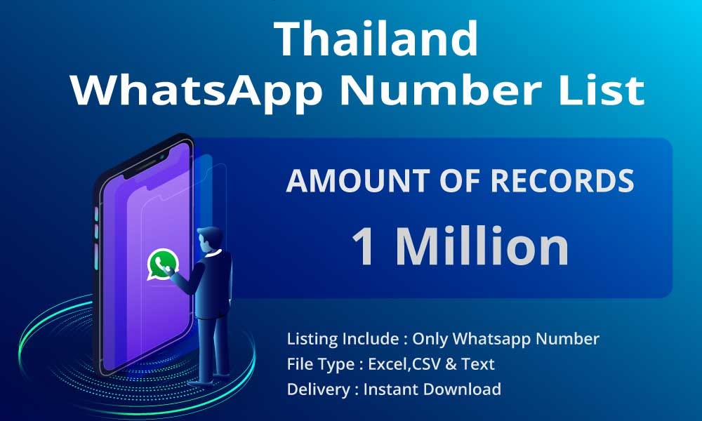 泰国 WhatsApp 号码列表